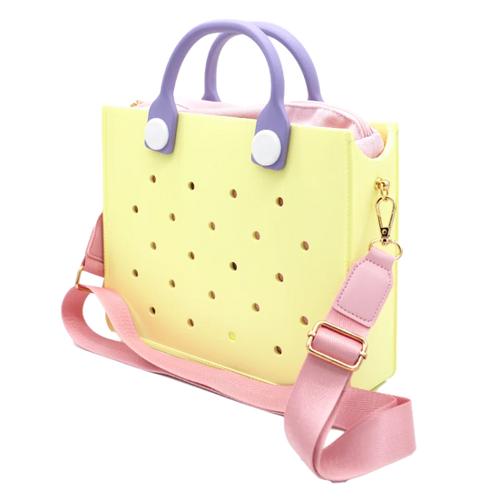 Borsa Bogg Personalizzabile con Fori per Spille - 27 Colori