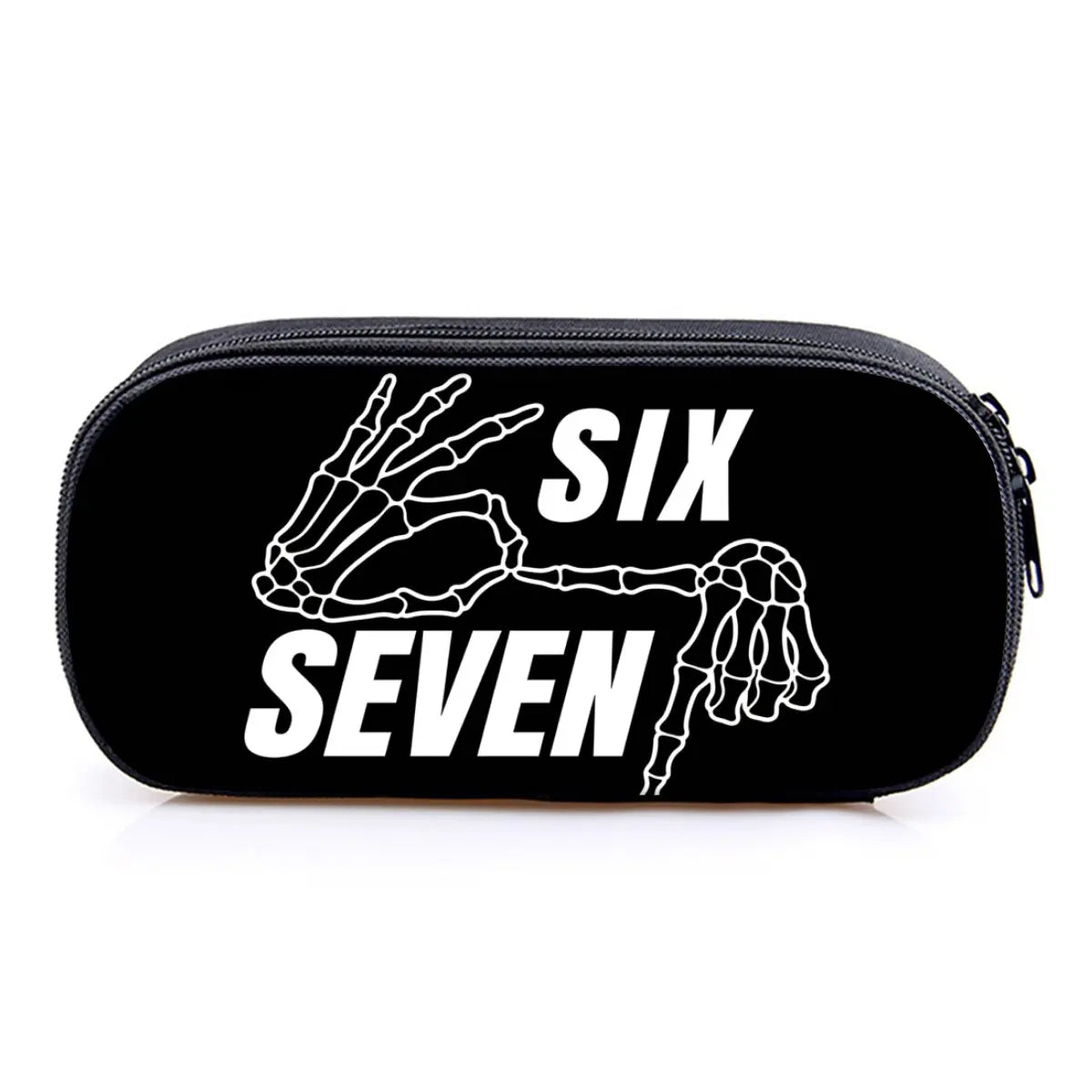 Hot Sales Colorful Number 67 Print Layered Pencil Case Quality 2D Flat Cartoon Pen Bag Best Gift for Boys/Girls School Supplies