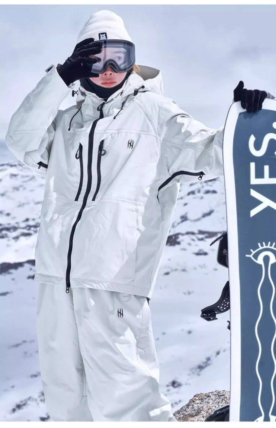Completo sci e snowboard unisex con giacca e pantaloni