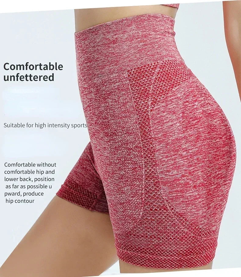 Set yoga seamless donna 2025 – top e shorts coordinati in tessuto tecnico ad alta performance