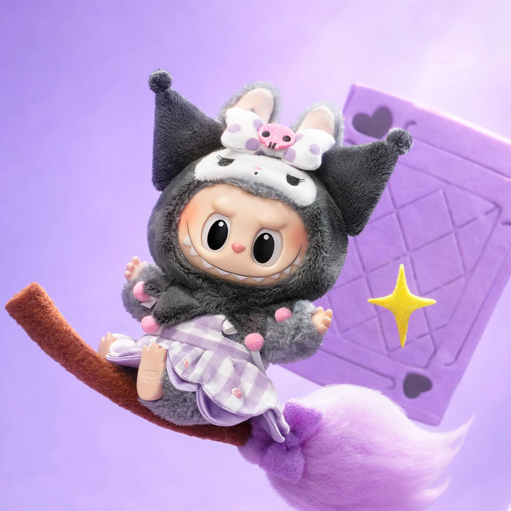 Blind Box Pop Mart Labubu x Sanrio – Pendant Kawaii da Collezione 1/6 pezzi