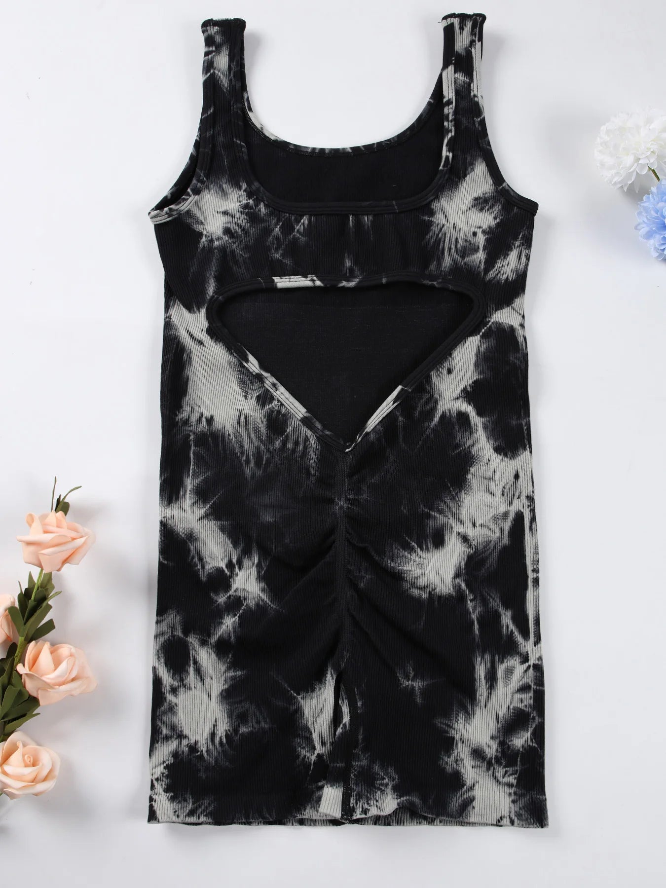 Jumpsuit sportiva donna 2025 – body seamless backless con scollo a U, elegante e funzionale