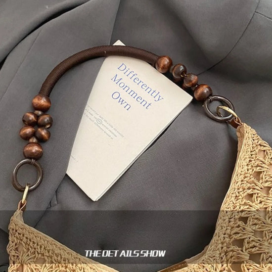 Borsa Tote Donna in Paglia Intrecciata – Shopper Estiva Capiente