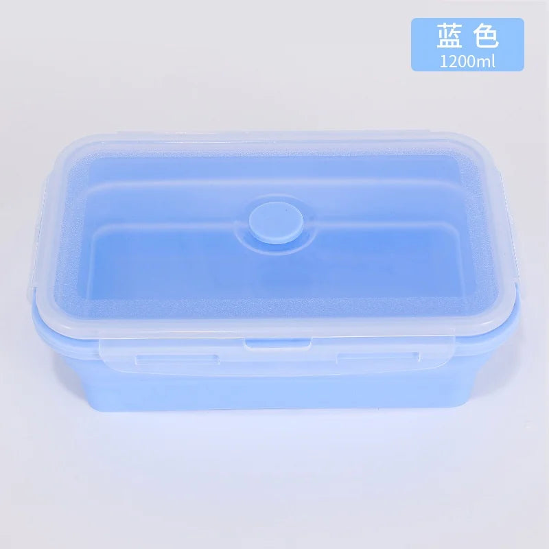 Contenitori Alimentari Pieghevoli 4 Pezzi – Set Salvaspazio in Silicone