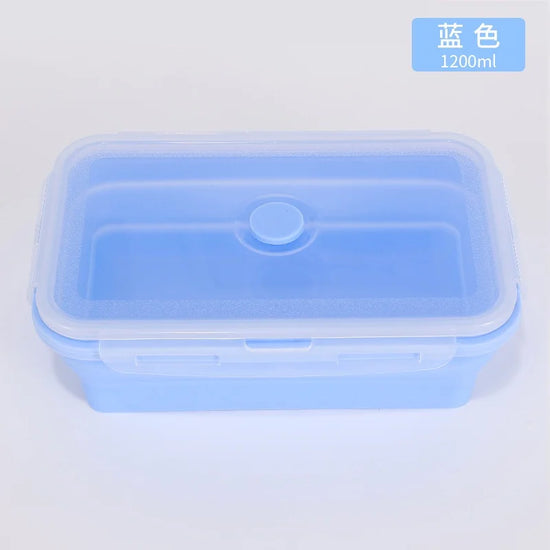 Contenitori Alimentari Pieghevoli 4 Pezzi – Set Salvaspazio in Silicone