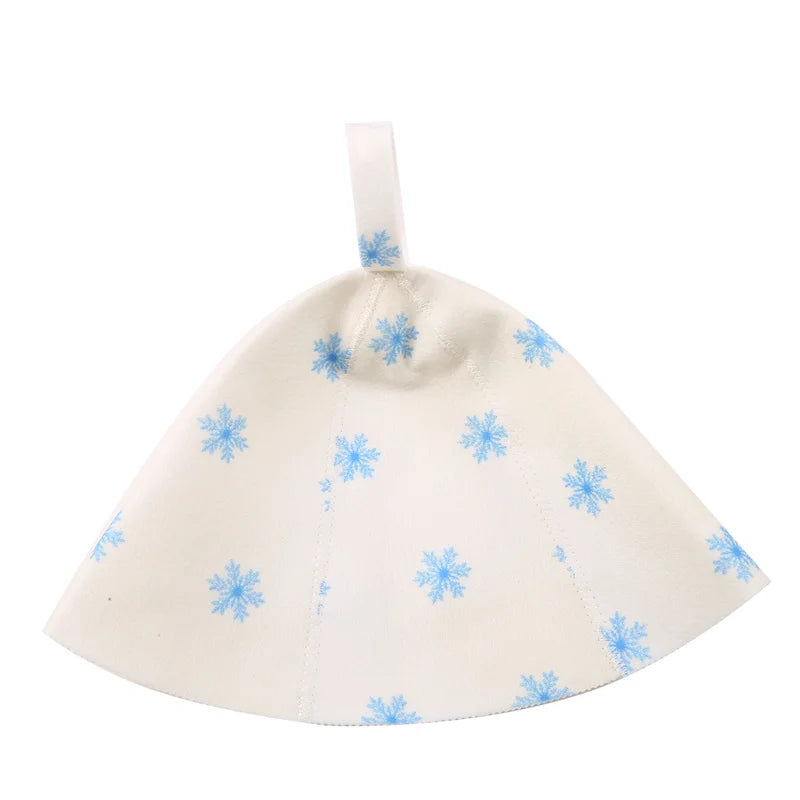 Cappello Sauna Sauna Hat in Feltro Anti-Calore Stile Russo | Protezione Testa