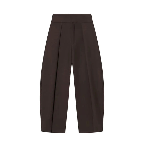 Pantaloni Balloon Donna Vita Alta – Loose Fit Eleganti Chic