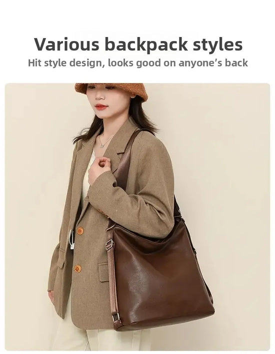 Borsa donna grande capacità 3-in-1 stile sirena (mermaid) – crossbody, tracolla e spalla, perfetta per lavoro, viaggio e uso quotidiano 2025