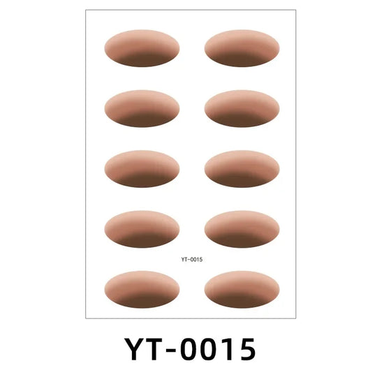 Adesivi Ombretto Occhi Waterproof – Stickers Trucco Party