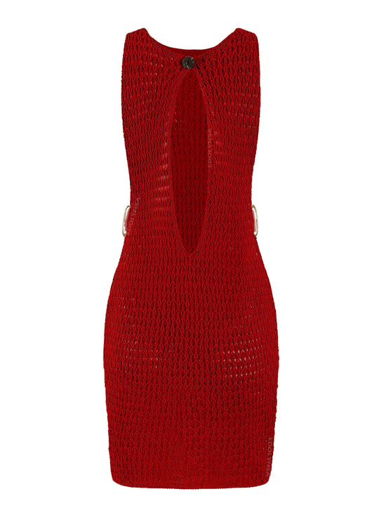 Abito Mare Copricostume Donna Sexy Monospalla Estivo con Intaglio – Look Fashion da Spiaggia 2025
