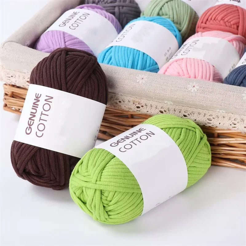 Filato Hollow per Uncinetto da 3–4,5 mm – Filo Rotondo per Borse, Cuscini, Amigurumi e Progetti di Alta Qualità