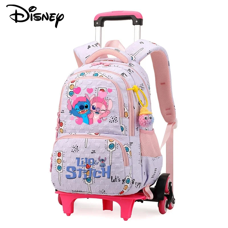 Zaino trolley Stitch 2-in-1 Disney 2025 – grande capacità, torretta, impermeabile e per laptop