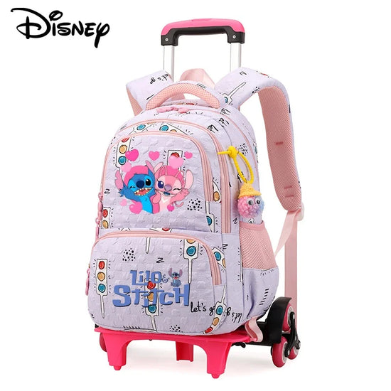 Zaino trolley Stitch 2-in-1 Disney 2025 – grande capacità, torretta, impermeabile e per laptop