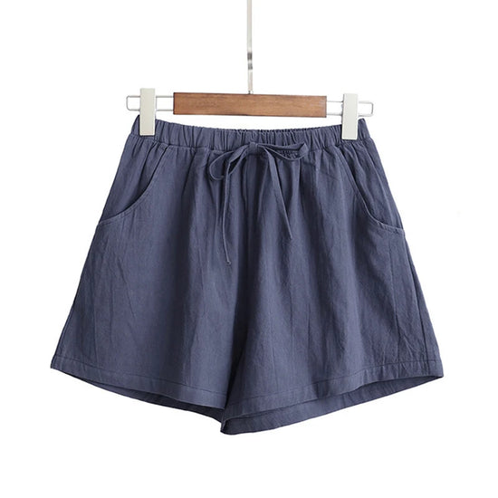 Shorts Donna Vita Elastica con Fiocco – Pantaloncini Casual Sportivi