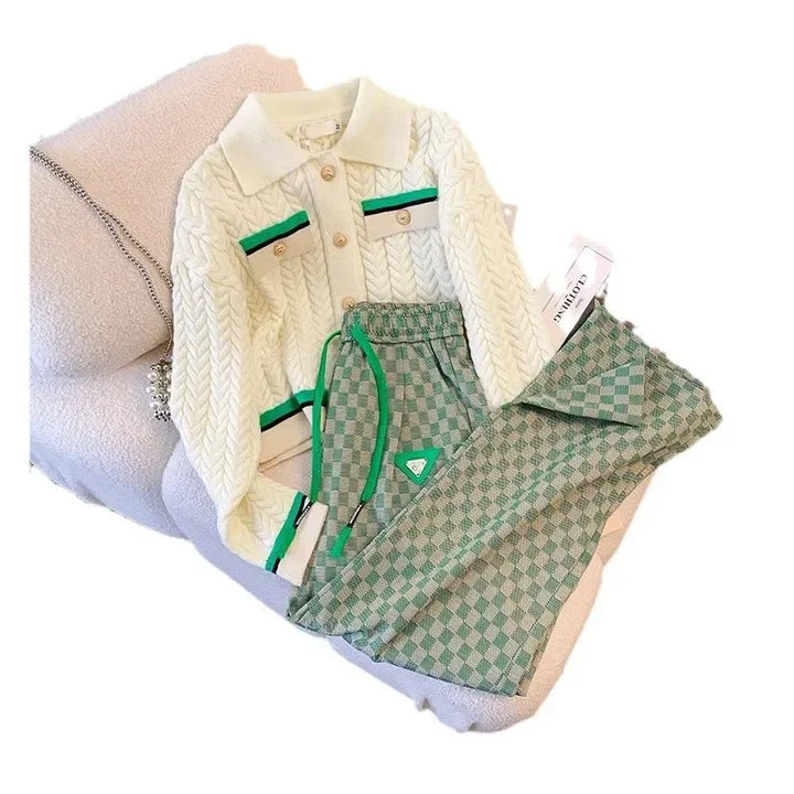 Completo Donna Maglia 2 Pezzi – Set Autunno/Inverno Casual in Knit