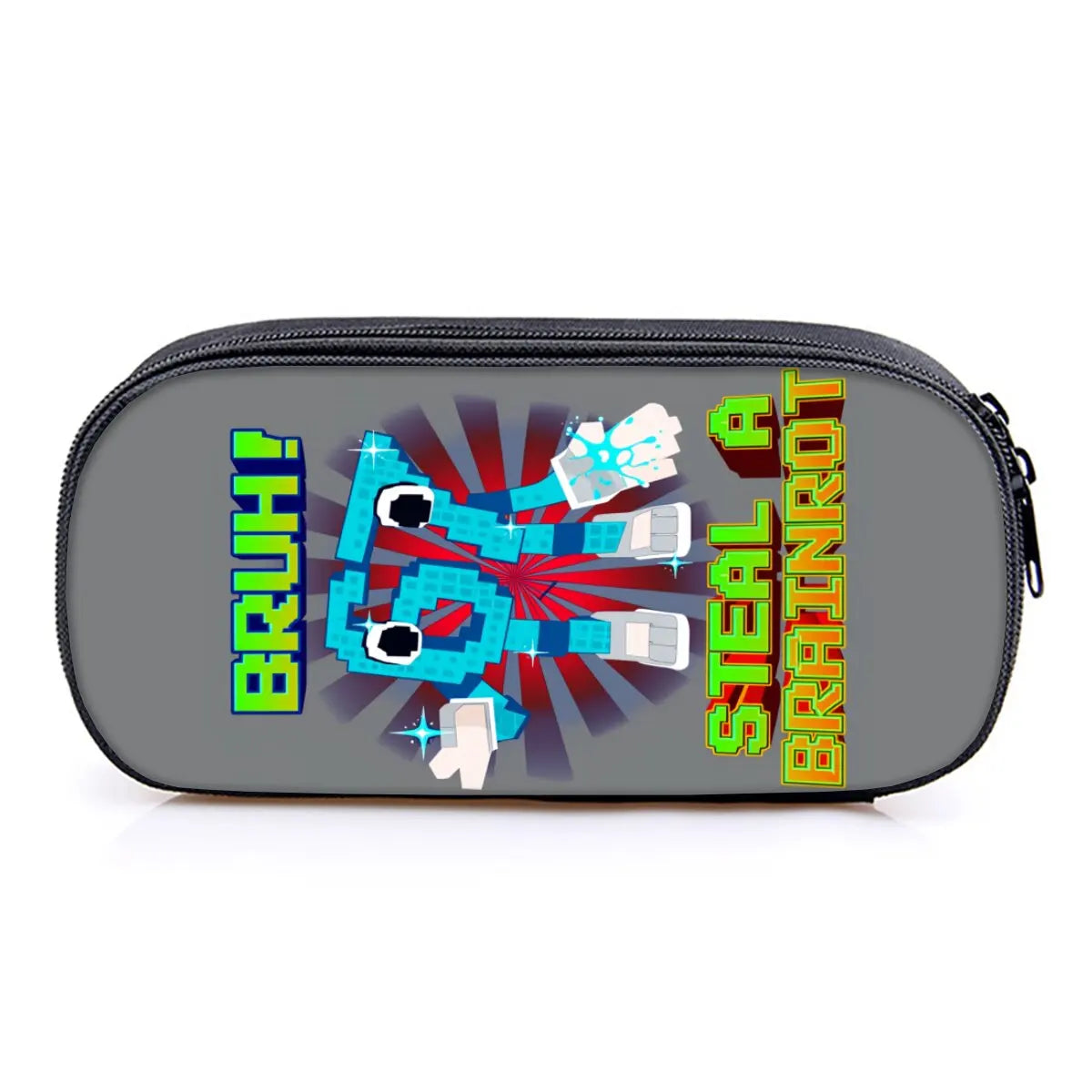 Hot Sales Colorful Number 67 Print Layered Pencil Case Quality 2D Flat Cartoon Pen Bag Best Gift for Boys/Girls School Supplies