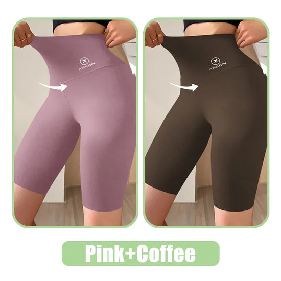 Shorts donna push-up vita alta 2025 – cycling fitness leggings per palestra e yoga