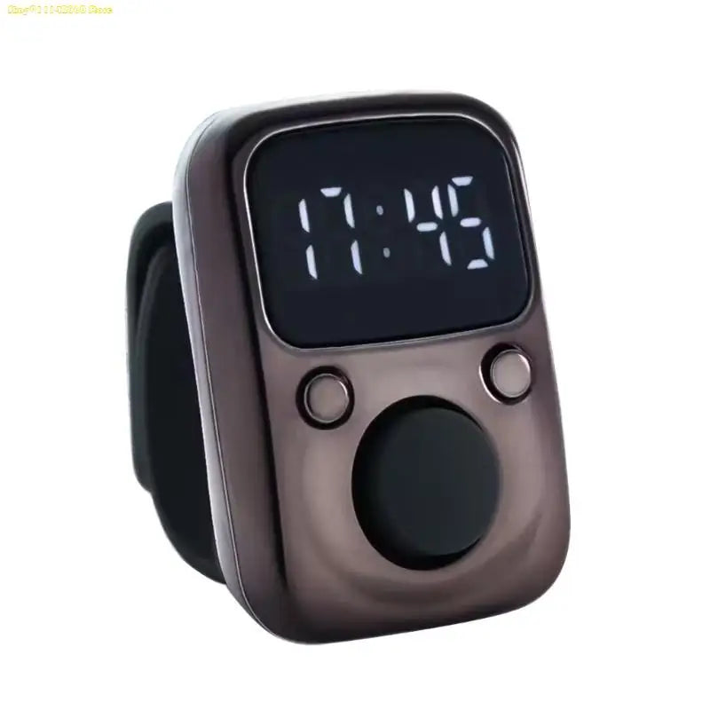 Contatore Digitale da Dito con Display OLED Impermeabile – Clicker Elettronico per Uncinetto e Maglia