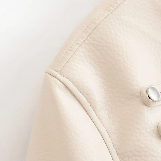 Giacca Cropped Donna con Bottoni e Fit Slim - immagine 18