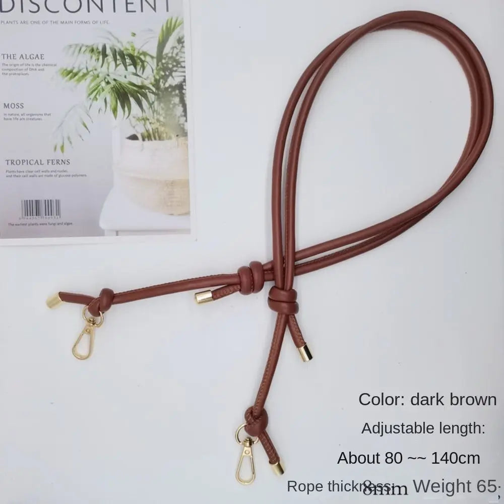 Tracolla in pelle regolabile per borsa fai da te – Lunghezza 80–140 cm