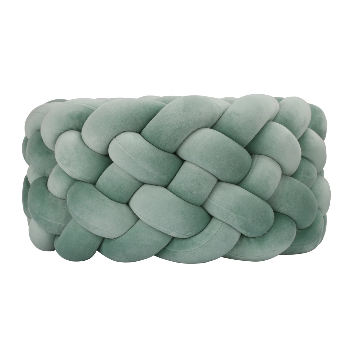 Paracolpi Culla Treccia Intrecciata 300 cm – Cuscino Nodo Protettivo per Lettino Neonati