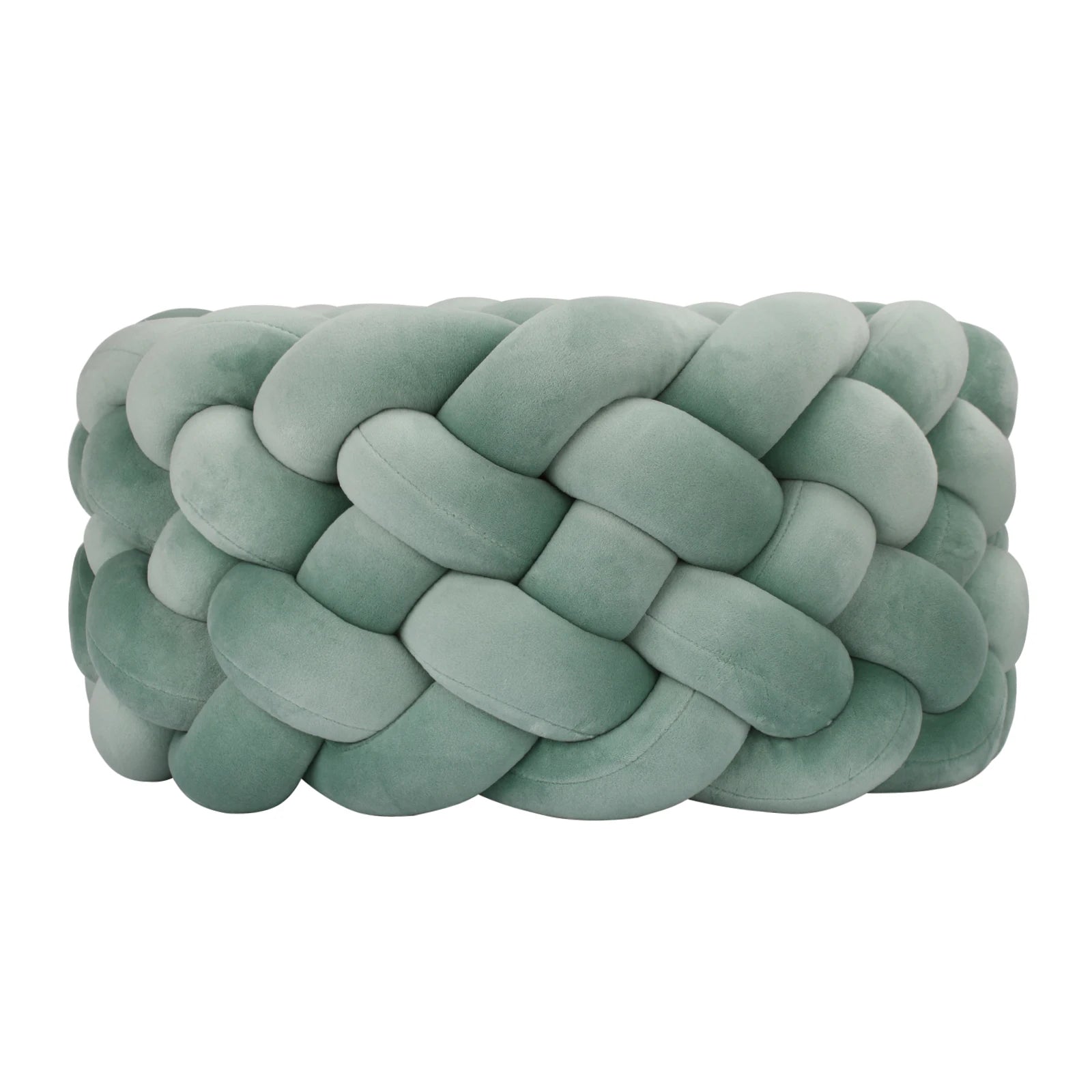 Paracolpi Culla Treccia Intrecciata 300 cm – Cuscino Nodo Protettivo per Lettino Neonati