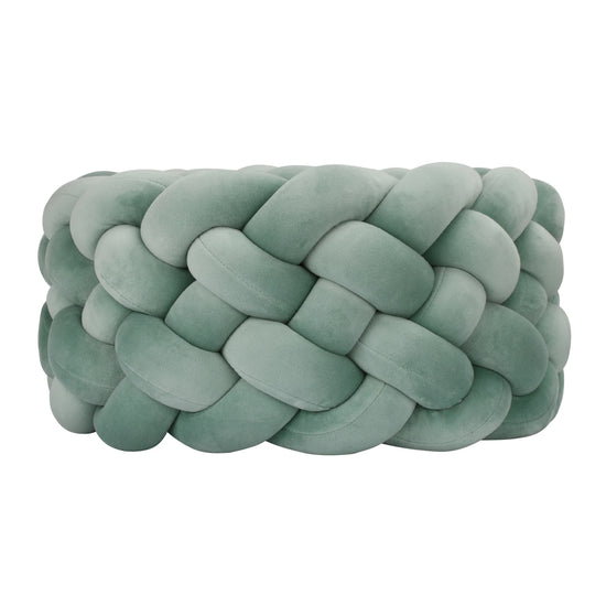 Paracolpi Culla Treccia Intrecciata 300 cm – Cuscino Nodo Protettivo per Lettino Neonati