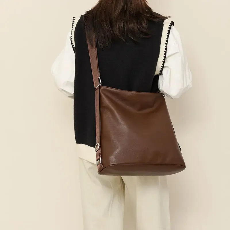 Borsa donna grande capacità 3-in-1 stile sirena (mermaid) – crossbody, tracolla e spalla, perfetta per lavoro, viaggio e uso quotidiano 2025