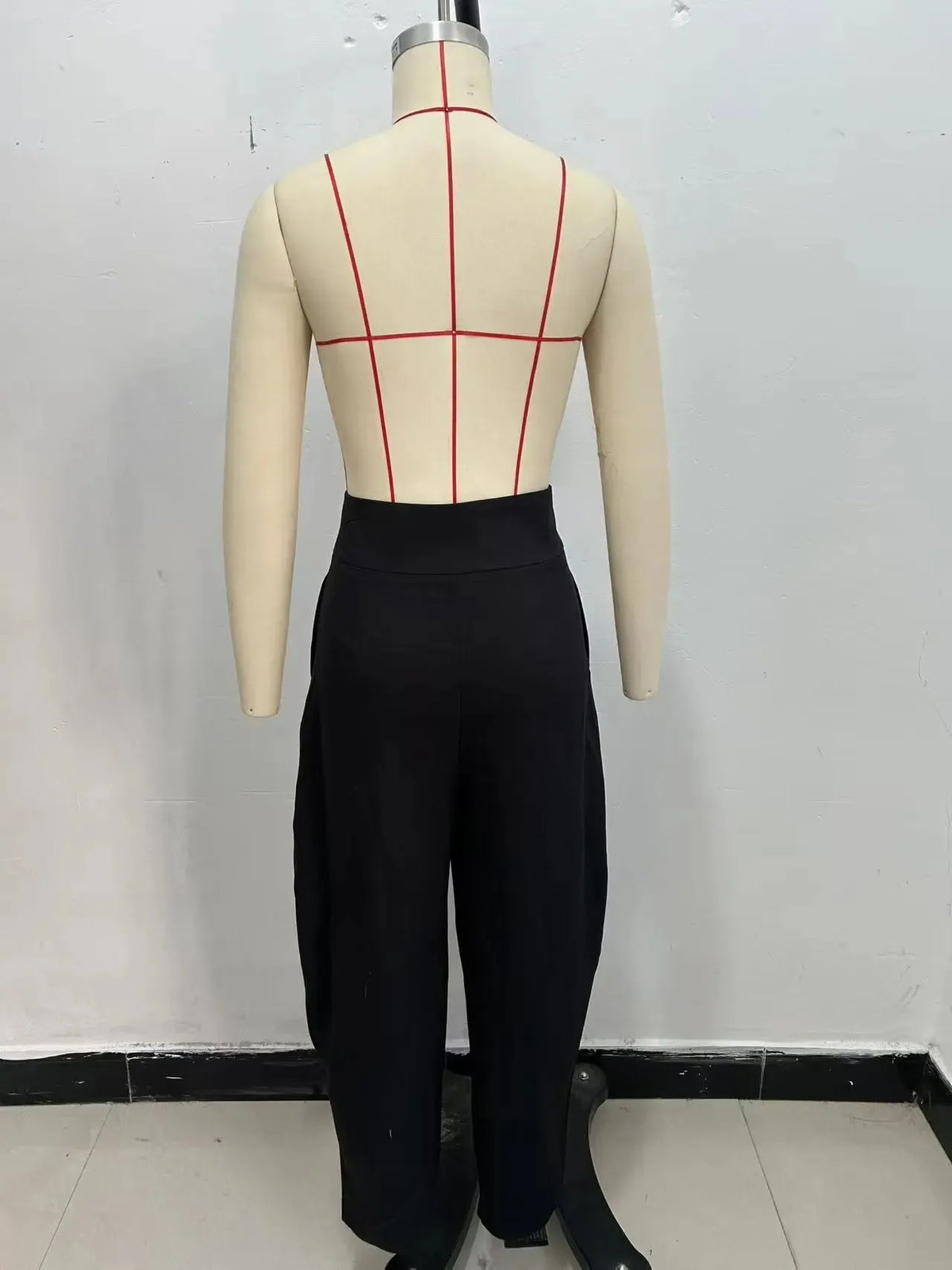 Pantaloni Balloon Donna Vita Alta – Loose Fit Eleganti Chic