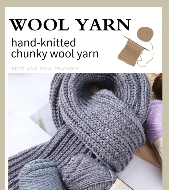 Set 5 gomitoli filato spesso alpaca 500 g – yarn grosso per maglioni, cappotti e crafting inverno