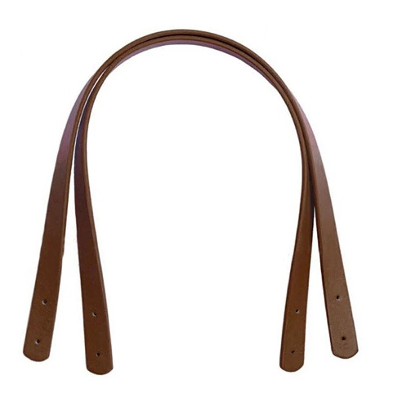 Set di manici in pelle PU fatti a mano per borse – 2 pezzi, 27,8 cm