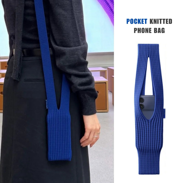 Phone Pocket Borsa Tracolla – 40-80 cm, Per Cellulare