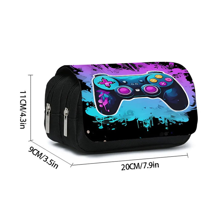 Astuccio Scuola Gaming – Portapenne Controller Doppio Strato