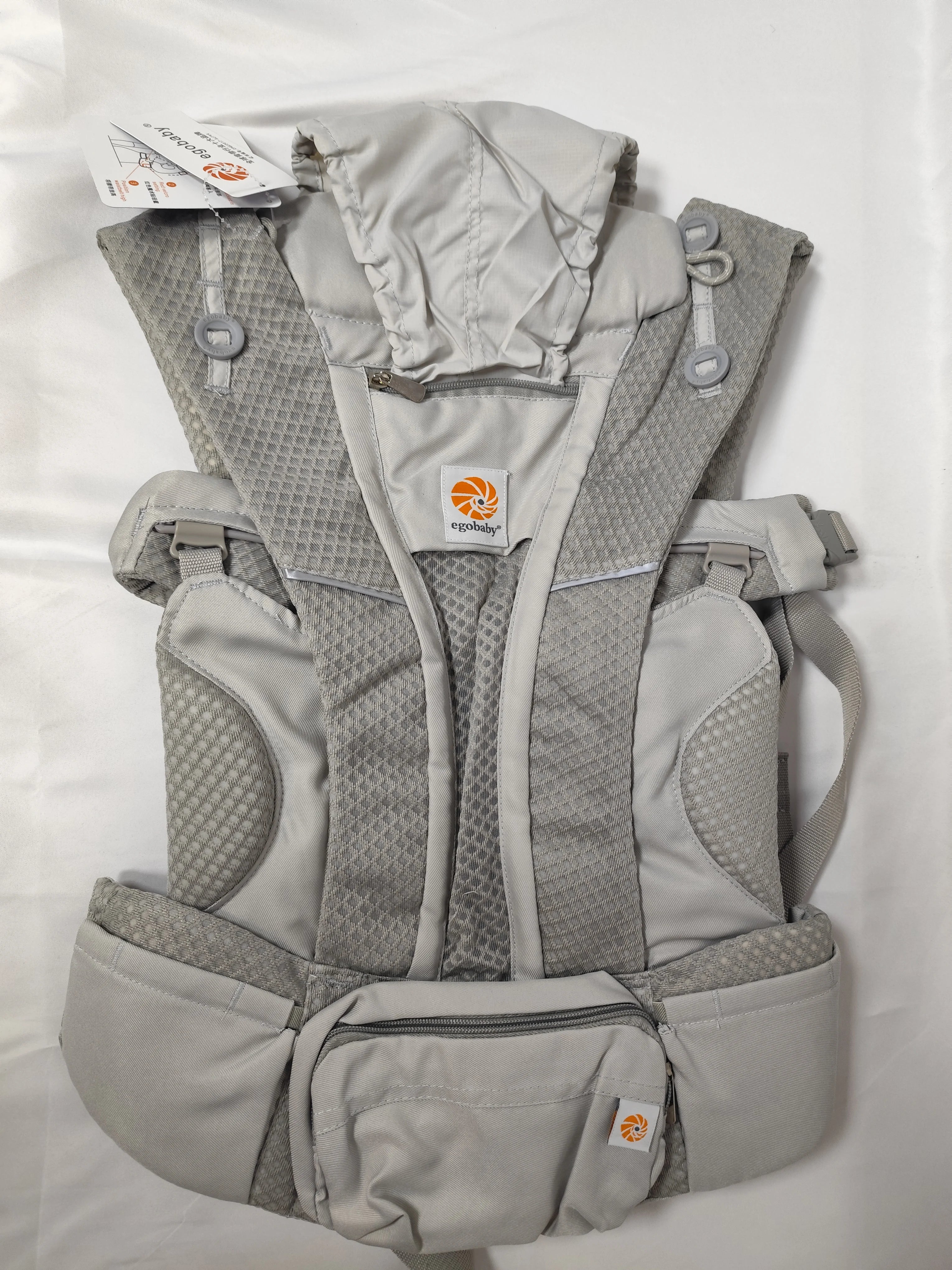 Marsupio Ergonomico Neonato‑Bimbo – Baby Carrier / Waist Stool Multifunzione (0‑36 mesi)