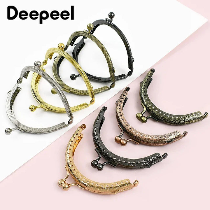 Chiusure da 85 mm Kiss-Lock – 5-10 pezzi per Portamonete e Borse fai-da-te