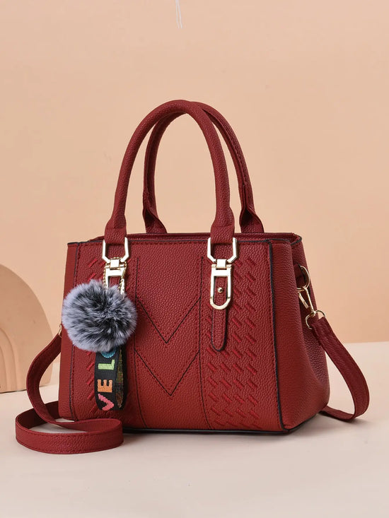 Borsa donna capiente ricamata 2025 – crossbody grande capacity con ricami floreali, borsa da spalla per uso quotidiano elegante