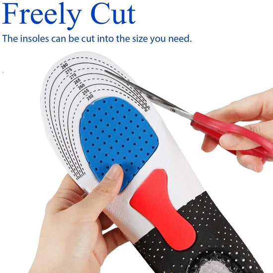 Solette Ortopediche Memory Foam con Supporto Arco – Plantari Gel Comfort Sport