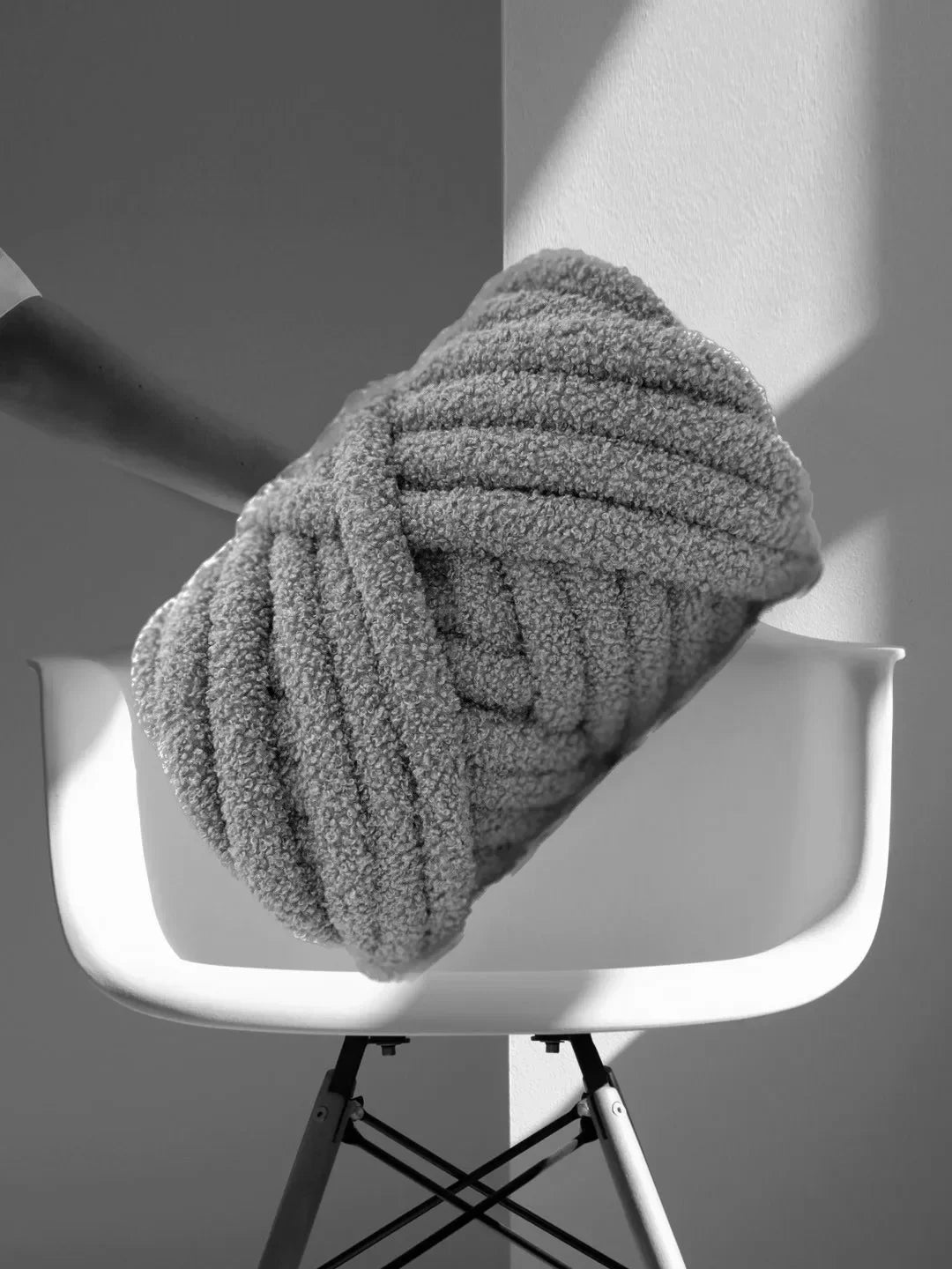 Filato teddy fleece 1 kg – lana grosso spessore per borse, maglie, uncinetto