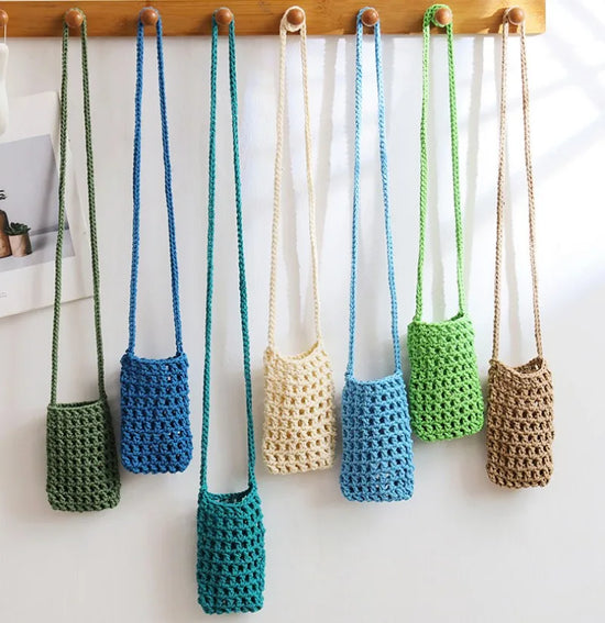 Mini Tracolla per Telefono e Colorata Phone pocket