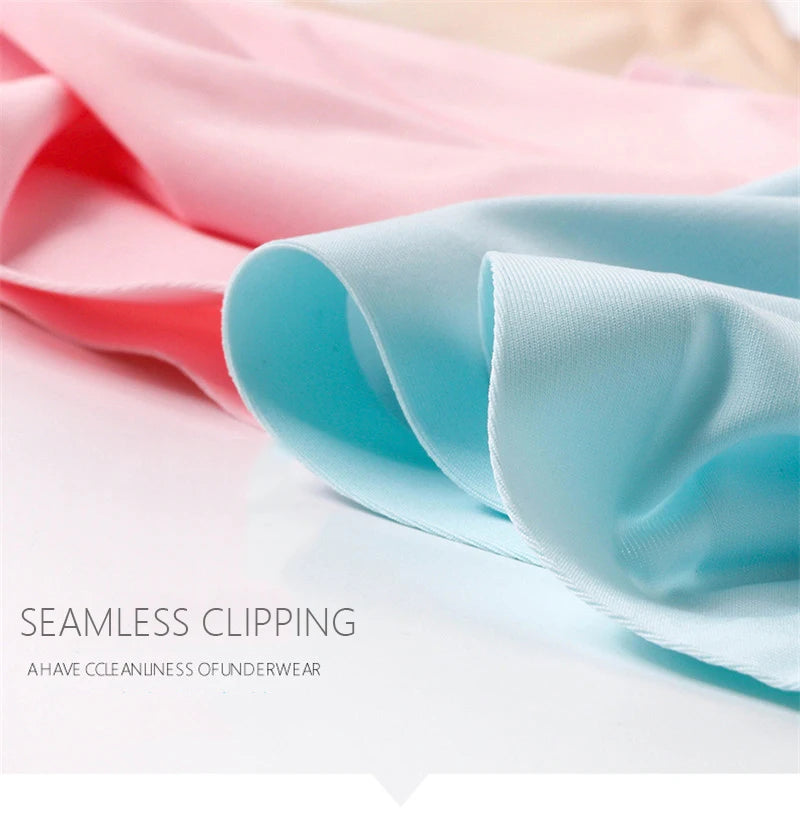 Set 9 pezzi perizomi donna seamless in ice-silk – mid-rise, mutandine traspiranti comfort quotidiano taglie grandi