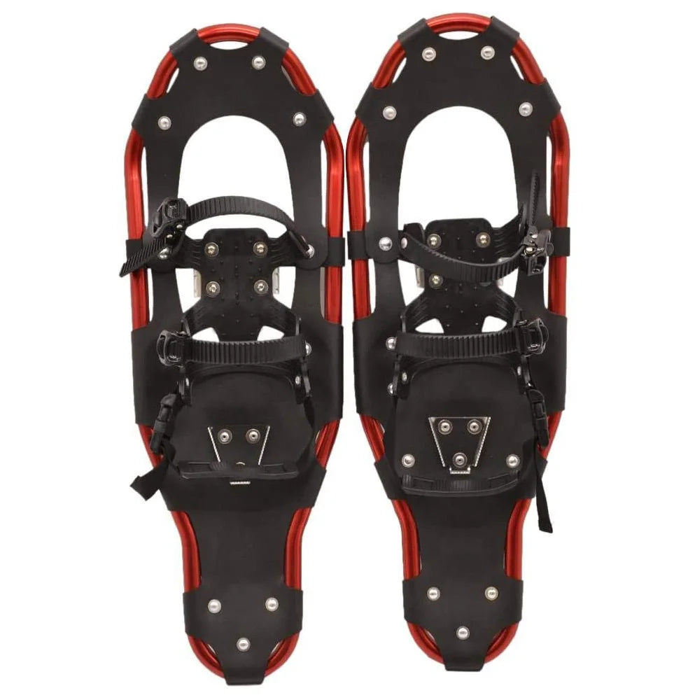 Racchette da sci/skates in alluminio regolabili – short ski “sliding” leggeri per neve, sport outdoor