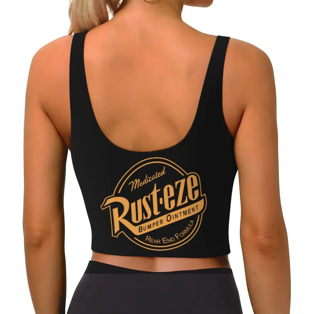 Maglia cars SaettaMcQueen Donna | Cartoon Fitness Crop Top Cars
