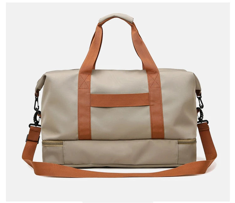 Borsa weekender / palestra donna 2025 – duffle impermeabile, compatta e versatile con tracolla e formato carry-on