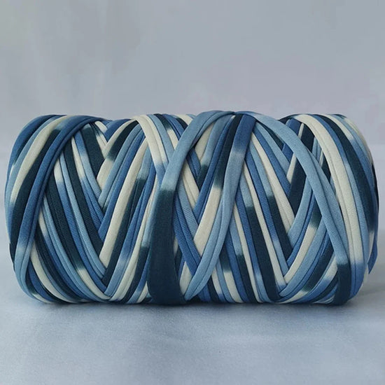 Fettuccia Intrecciata Multicolore 300 g – Filato Elasticizzato per DIY, Borse, Tappeti e Progetti Handmade