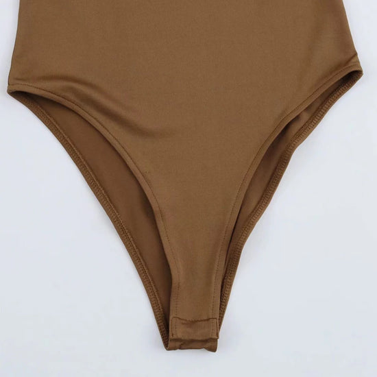 Bodysuit nero a manica lunga – body aderente sexy 2025 per donne, multiuso e lingerie