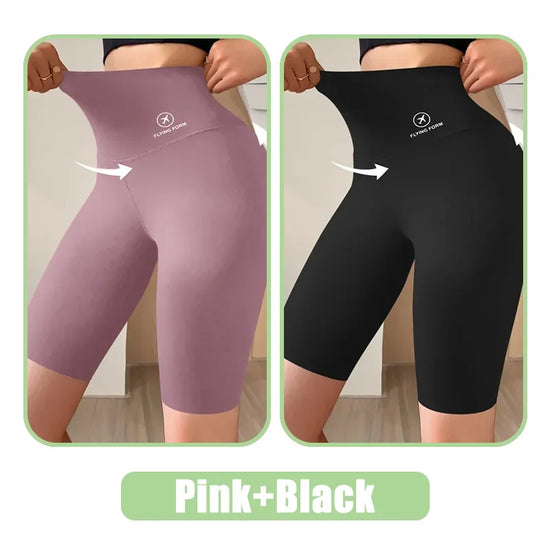 Shorts donna push-up vita alta 2025 – cycling fitness leggings per palestra e yoga