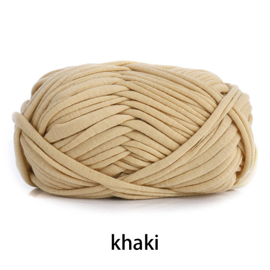 Filo elasticizzato alto spessore 100 g / 30 m – filo robusto fai-da-te per borse, cestini all’uncinetto e lavori artigianali