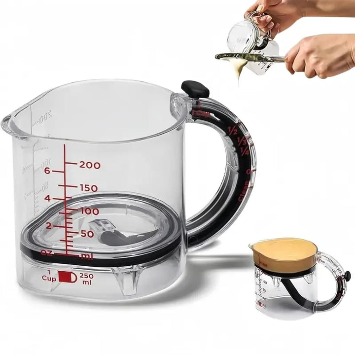 Misurino Dosatore Regolabile 4 in 1 per Cucina che Non Sporca