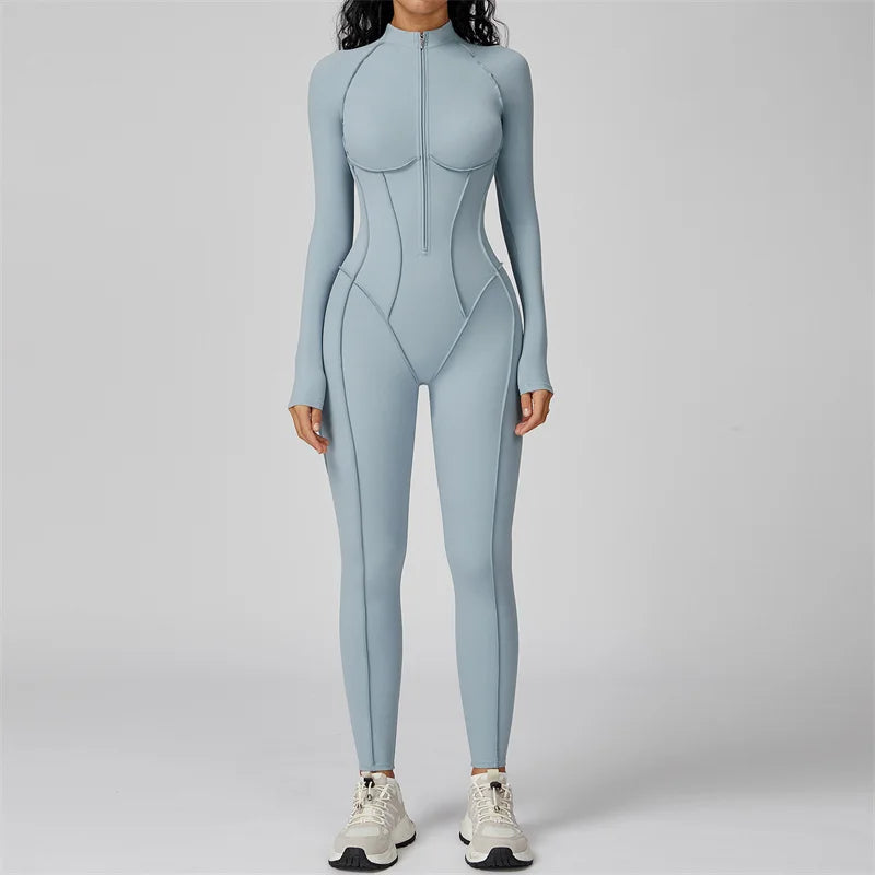 tuta fitness one-piece donna activewear palestra