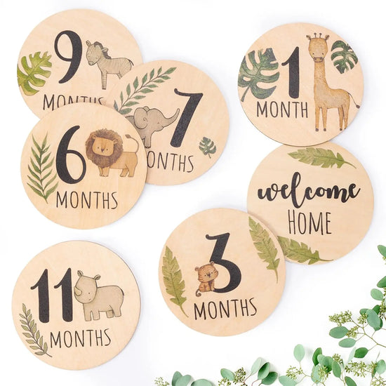 Porta Braccialetto Nascita Neonato – Targhetta Hello World in Legno